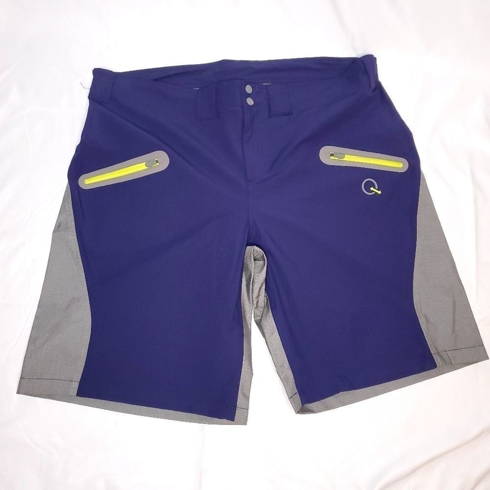 NEW QUAY The Sutherland Sailing Short Swim Trunks Blue Men's sz XXXL 3XL
